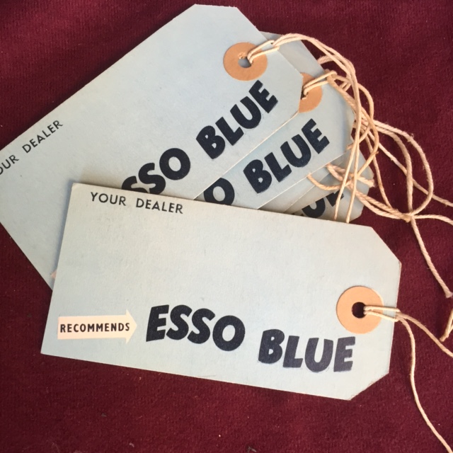 Esso Blue Labels - Vintage Automobilia