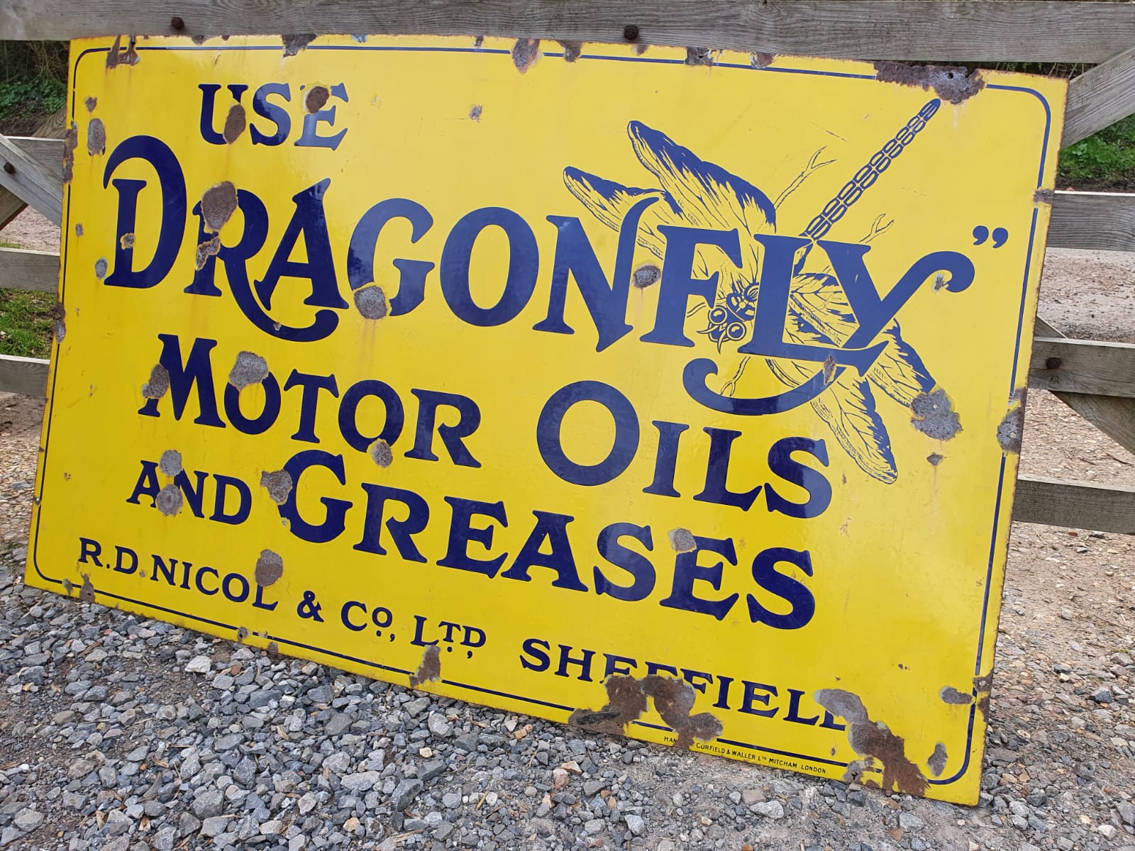 Dragonfly Motor Oil - Now Sold! - Vintage Automobilia